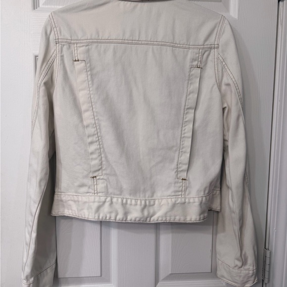 Free People White Denim Jacket - Picture 3 of 3